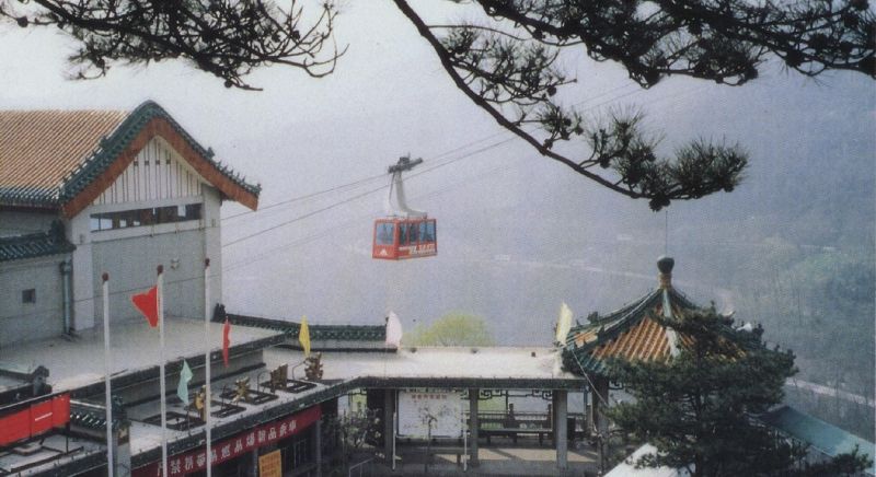 Ropeway for Zhongtian Gate of Mount Tai