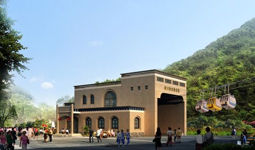 Passenger ropeway for Tongchuan Xuejia Village in Shaanxi